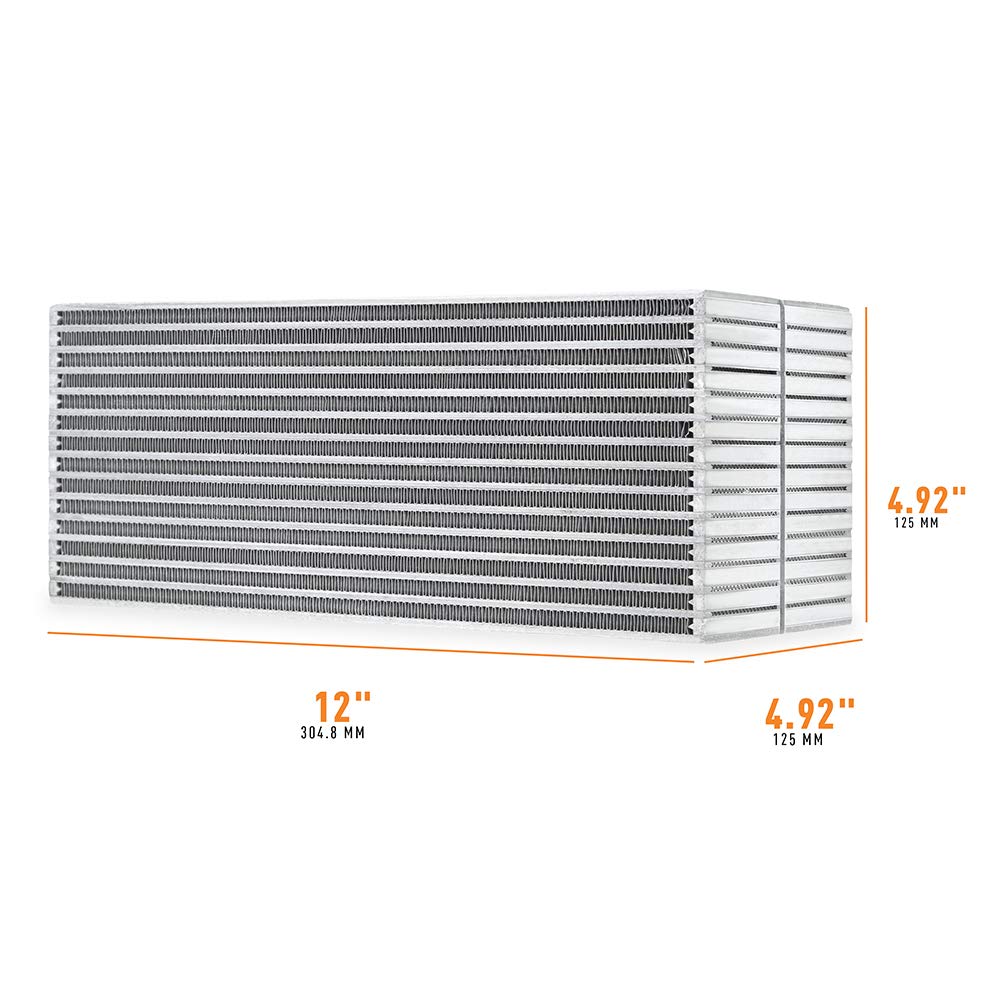 Mishimoto Universal MMUIC-W3 Air-to-Water Race Intercooler Core 12" x 4.9" x 4.9"