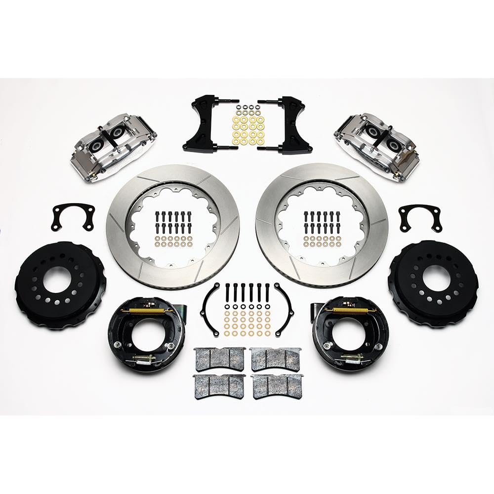 Rear P-Brk Kit, FNSL4R, 14.00" Polished