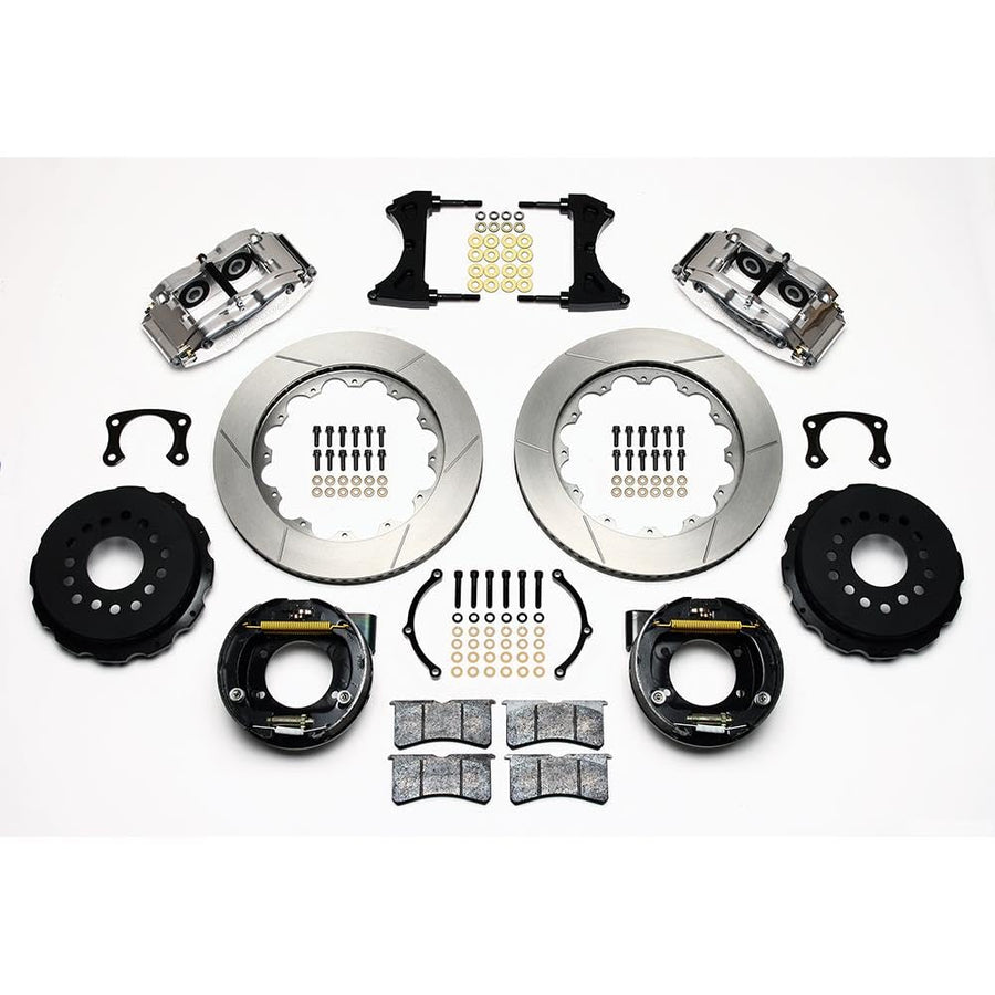Rear P-Brk Kit, FNSL4R, 14.00" Polished