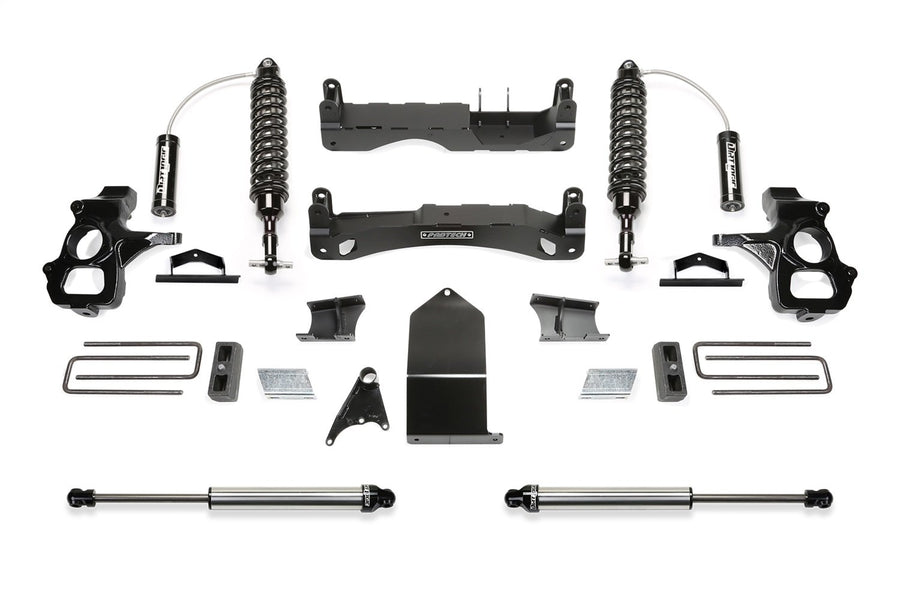 K1120DL Fabtech 4in Perf Sys W/Dl 2.5 & 2.25 14-17 Gm C/k1500 P/u W/Oe Alm Or Stmp Stl Uca