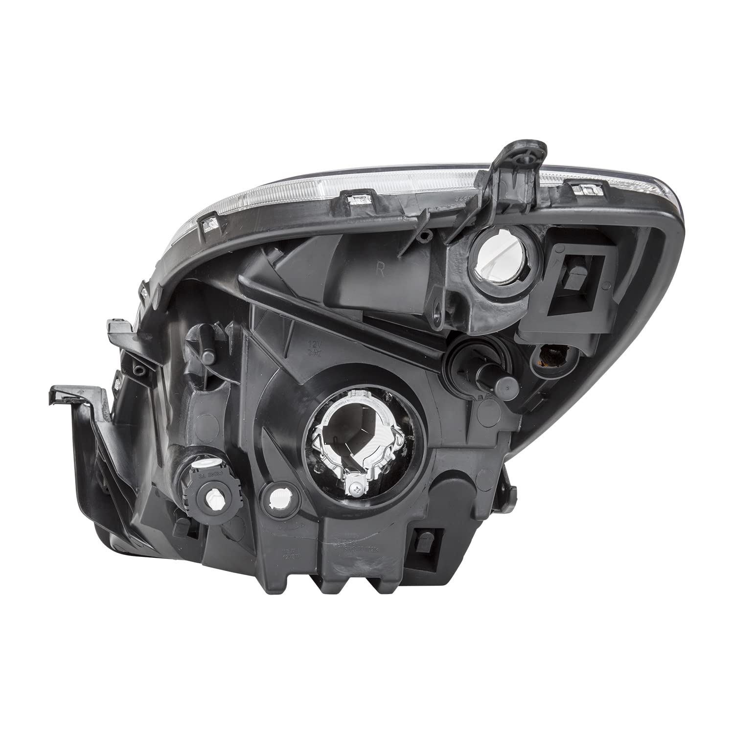 Right TYC Headlight Assembly Compatible with 2007-2008 Toyota Yaris