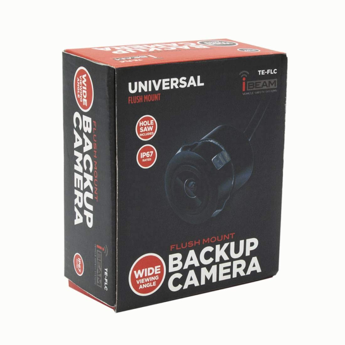 iBeam Backup Camera TE-FLC Flush Mount with Metal Housing
