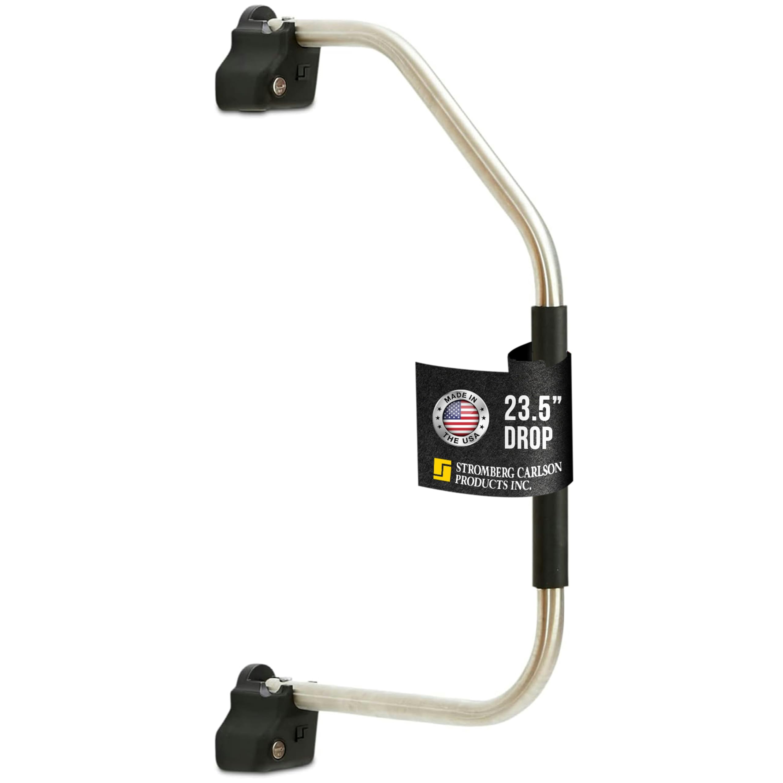 Stromberg Carlson AC-300L Locking Rail Commercial - Mobile Equipment Support - RV Camping Accessories and Travel Trailer Accessories for Step Ladder- 200 lbs Capacity - 15.5" Extension, 23.5" Height