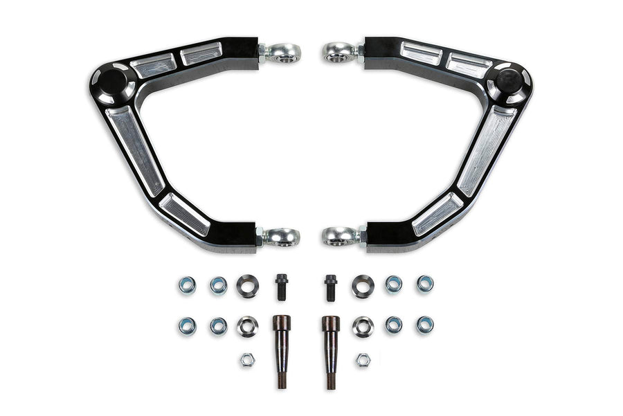 Fabtech K1142 Lift System Uniball Aluminum UCA w/Bearing Rod Ends w/o ARC Incl. PN [FTS21255/FTS21262] Uniball Lift System