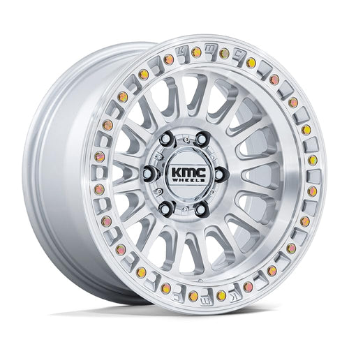 KMC Wheels 18X9 IMS 6X5.56.18 GLOSS SILVER W/ MACHINED FACE - KM552SD18906830