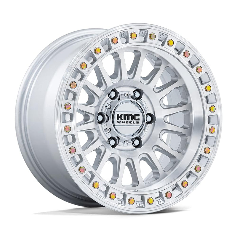 KMC Wheels 18X9 IMS 6X5.55.71 GLOSS SILVER W/ MACHINED FACE - KM552SD18906818
