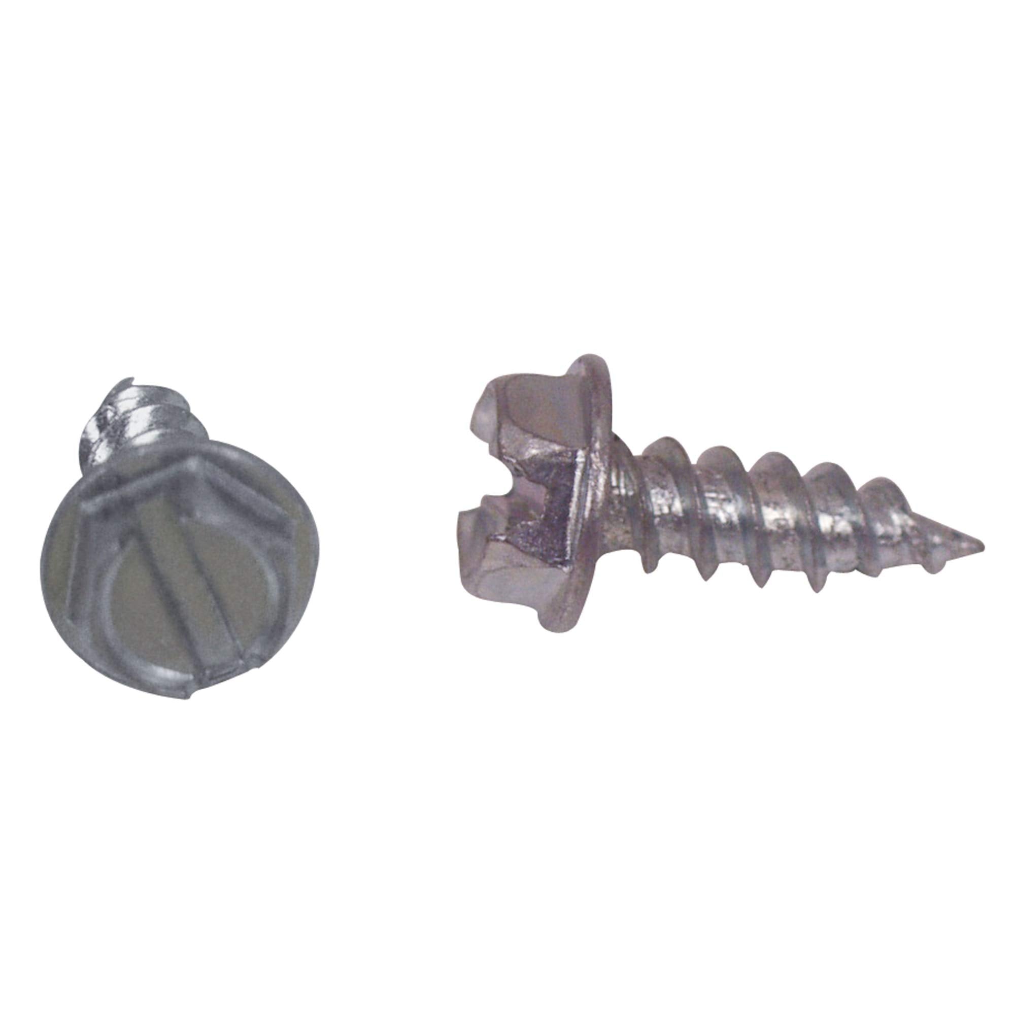 Hex Washer Head Zinc Screws