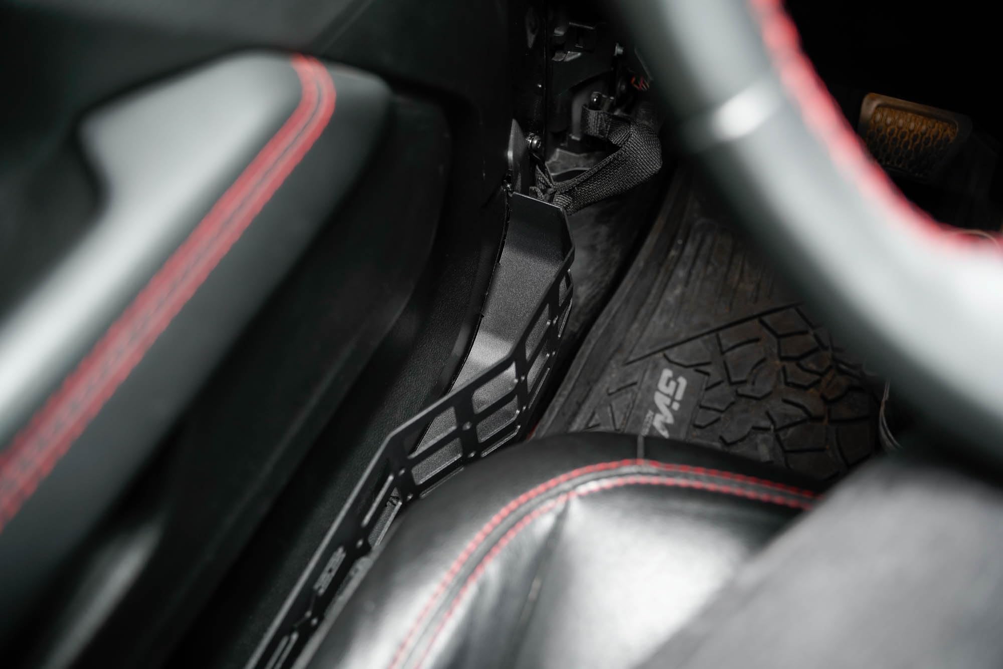 DV8 Offroad Molle Panels for Front Door Pocket The 2018-2025 Jeep Wrangler JL & 2020-2025 Jeep Gladiator JT | Rigid Steel Design Replaces The Weak Saggy Net