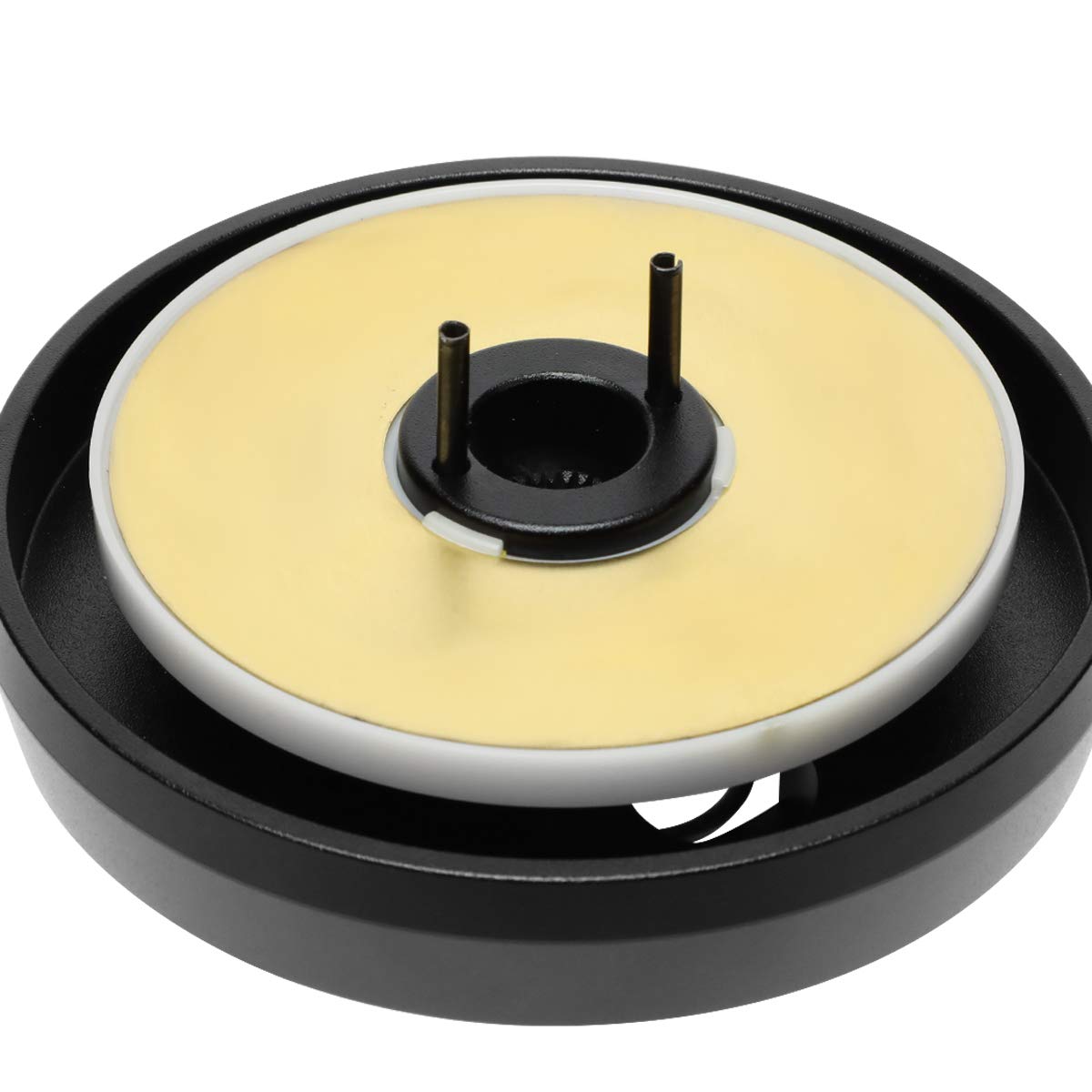 NRG Innovations Steering Wheel NRG-SRK-122H Quick Release Short Hub Adapter 6 X 70mm Bolt Pattern, Retain Horn & Turn Signals, Black Body