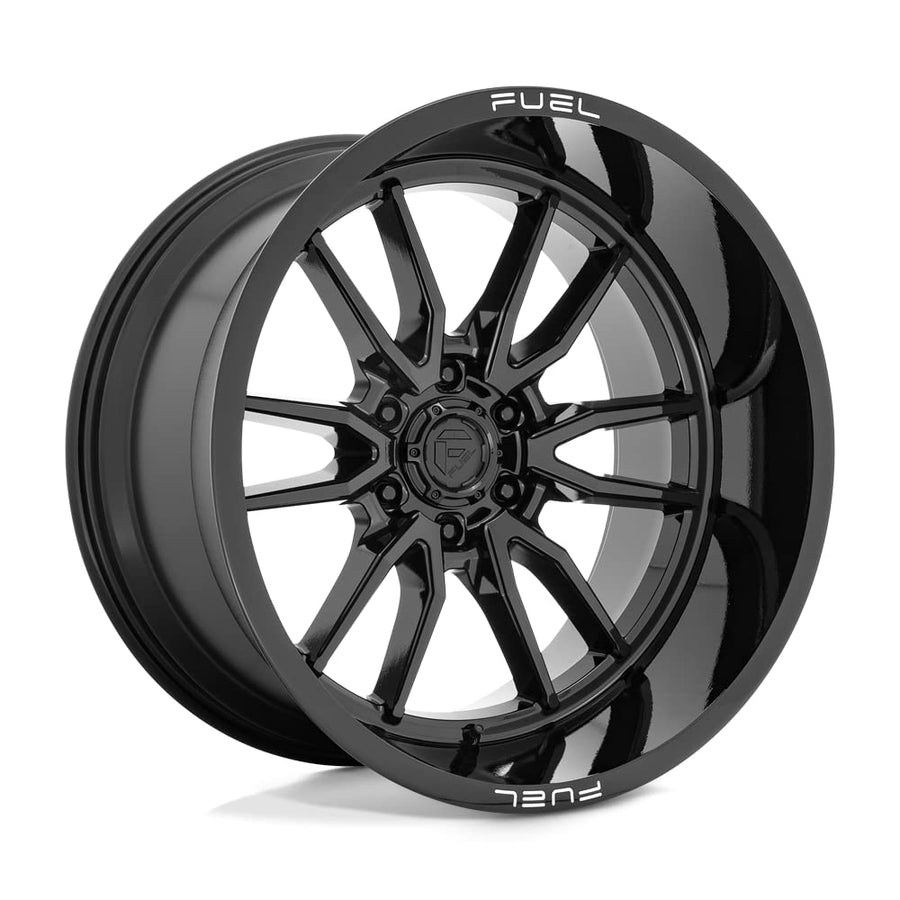 D760 CLASH FUEL OFF-ROAD 22X12, 6X5.5, 4.77, 44mm GLOSS BLACK - D76022208447