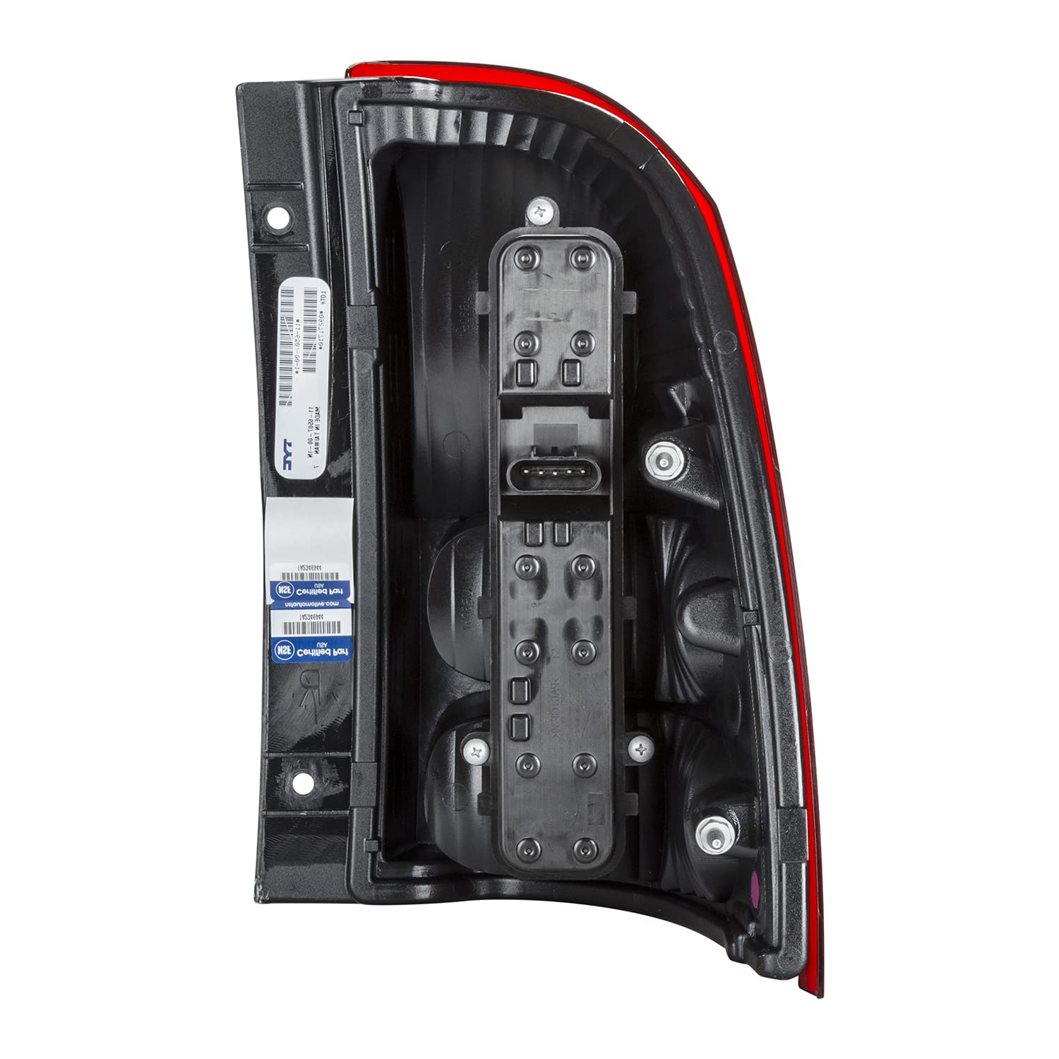 Left TYC Tail Light Assembly Compatible with 2004-2007 Buick Rainier