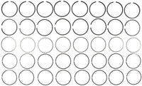 Clevite Ring Set, Plain 50134CP.020 - Dearborn Marine; Ford 361,390 Engs. (61-71)