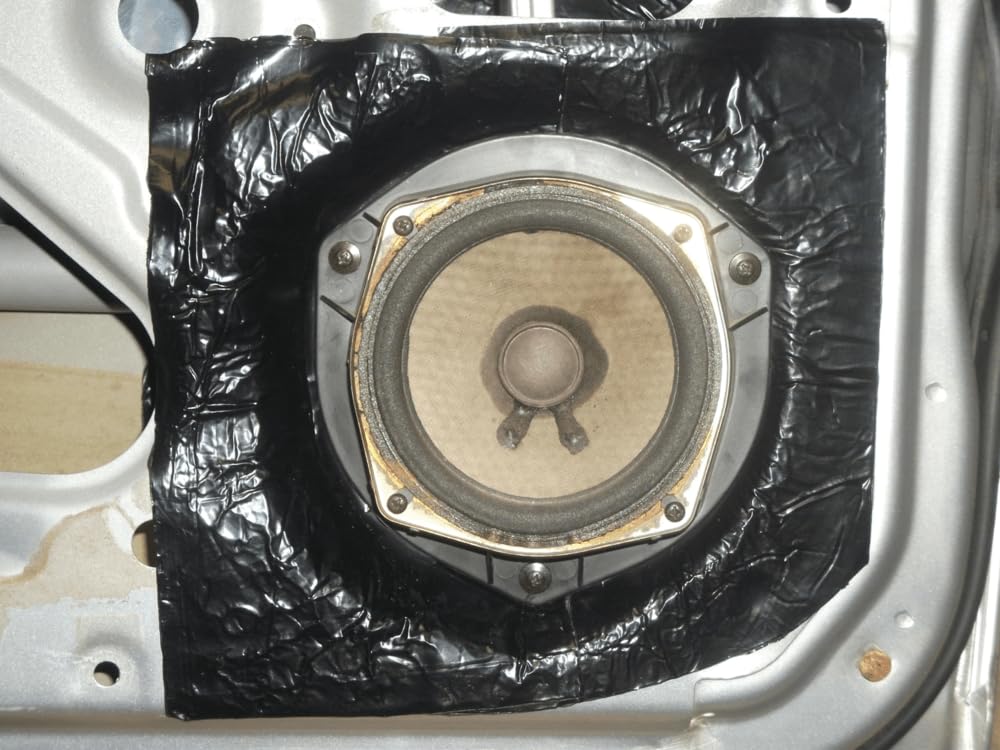 HushMat Speaker Kit 10110 - 2 Sheets of 10" x 10" Black Ultra Sound Deadening - 1.4 Square Feet