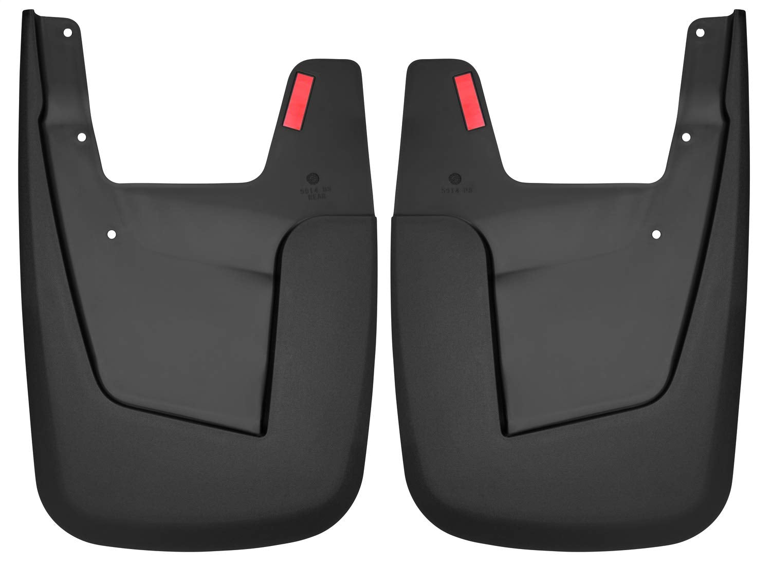 Rear Mud Guards — Husky Liners | Fits 2019-2024 Ram 1500 w/Out OEM Fender Flares - Black, 2 Pc. | 59141