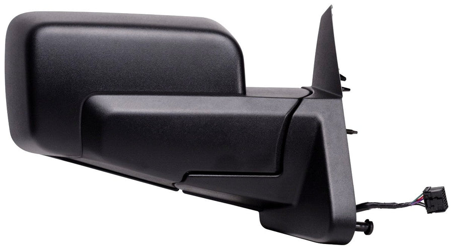Fit System Side Mirror Passenger for Jeep Commander, Black, w/o Memory, Foldaway, Heated Power