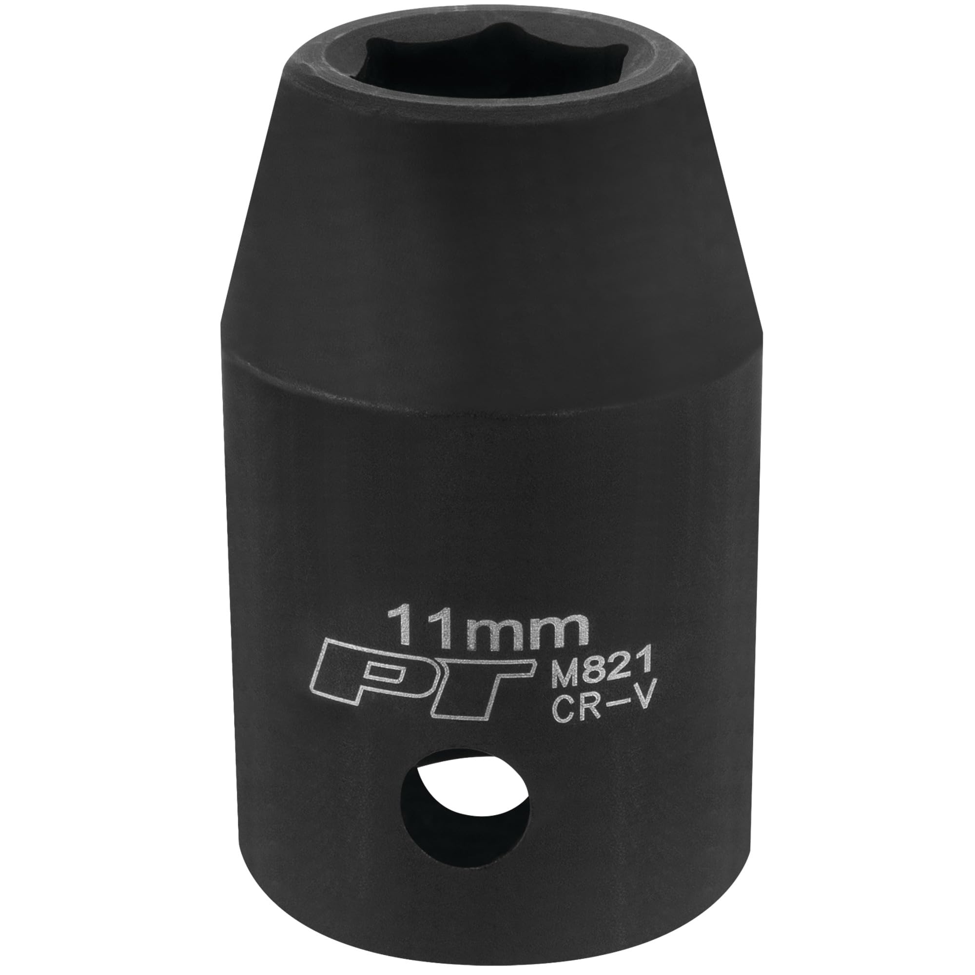1/2 Drive Performance Tool M821 6-Point Impact Socket, 11mm - Durable and Reliable Socket for Heavy-Duty Tasks and Automotive Repairs
