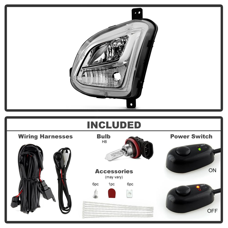 Ford F150 Spyder Platinum Halogen Model Only 2015-2017 (Do Not Fit Factory LED Model) High-pow