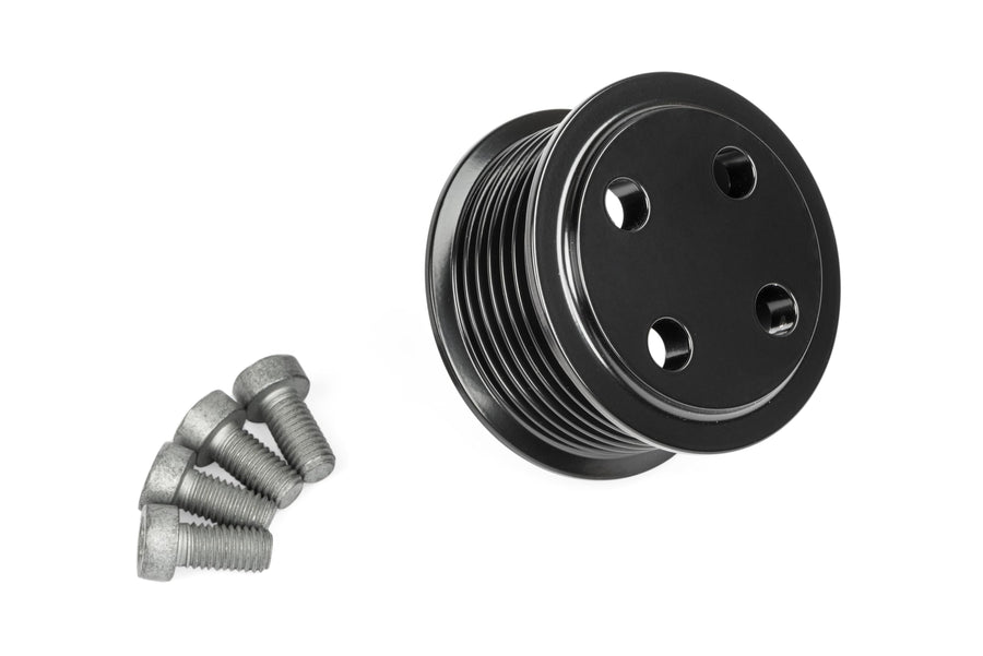 3.0 TFSI APR MS100185 Supercharger Drive and Crank Pulley with Belt Bolt on