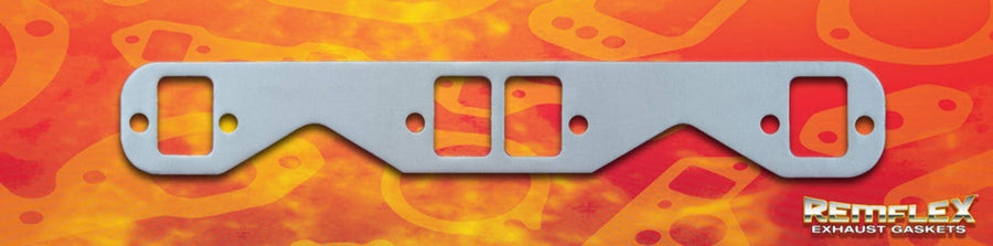 Aftermarket Exhaust Gasket-GM SB Tall Raised Port