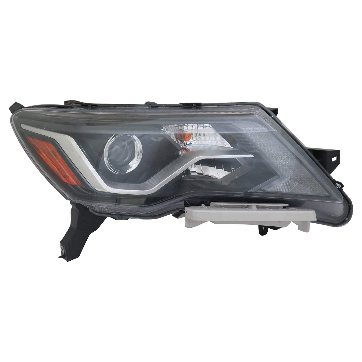 Right TYC Headlight Assembly Compatible with 2017-2019 Nissan Pathfinder