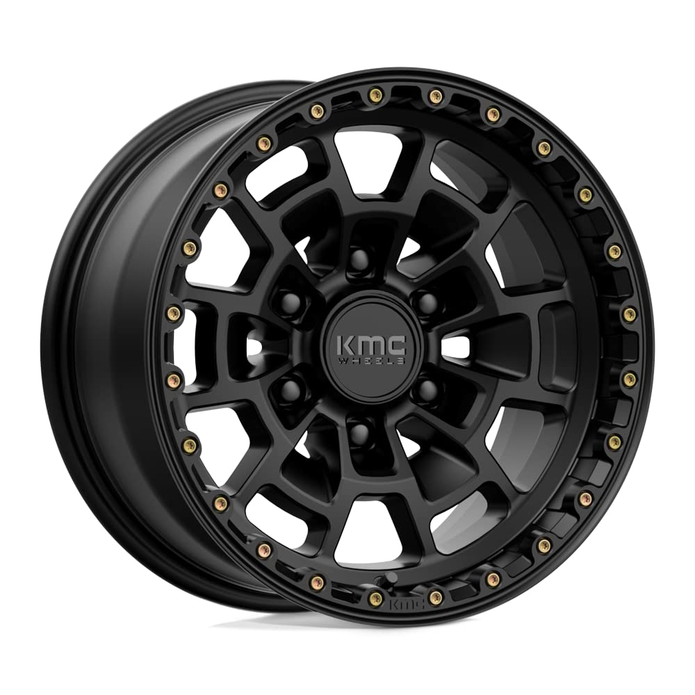 KMC Wheels KM718 16X8 Summit KM718 6X5.5 S-BLK 00MM
