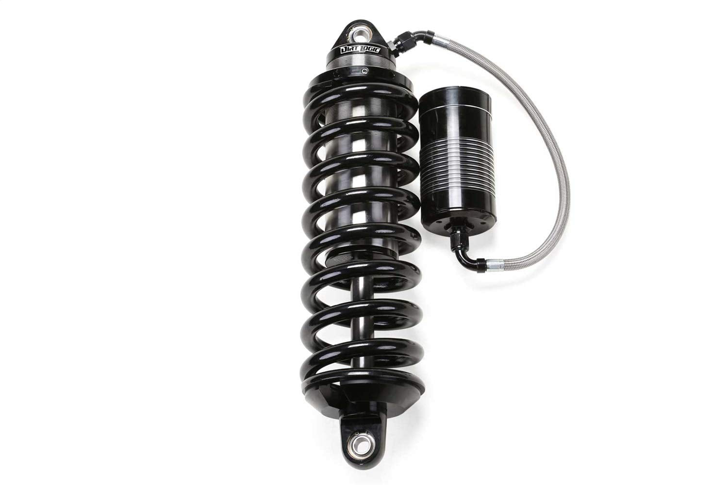 Front Coilover Shock Absorbers Fabtech FTS835102 Fits Ram 3500, Black