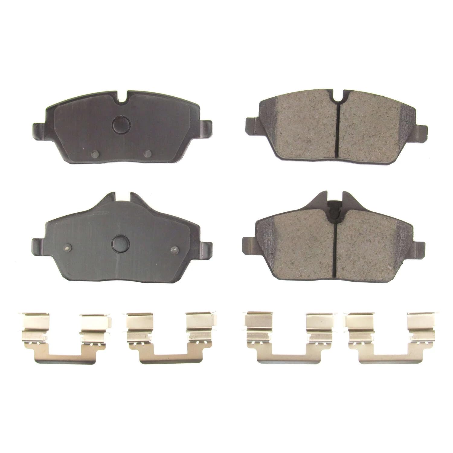 Power Stop Front Brake Kit For BMW i3 2014-21 | i3s BMW 2018-21 - Ceramic Brake Pads With Installation Hardware, 17-1308A