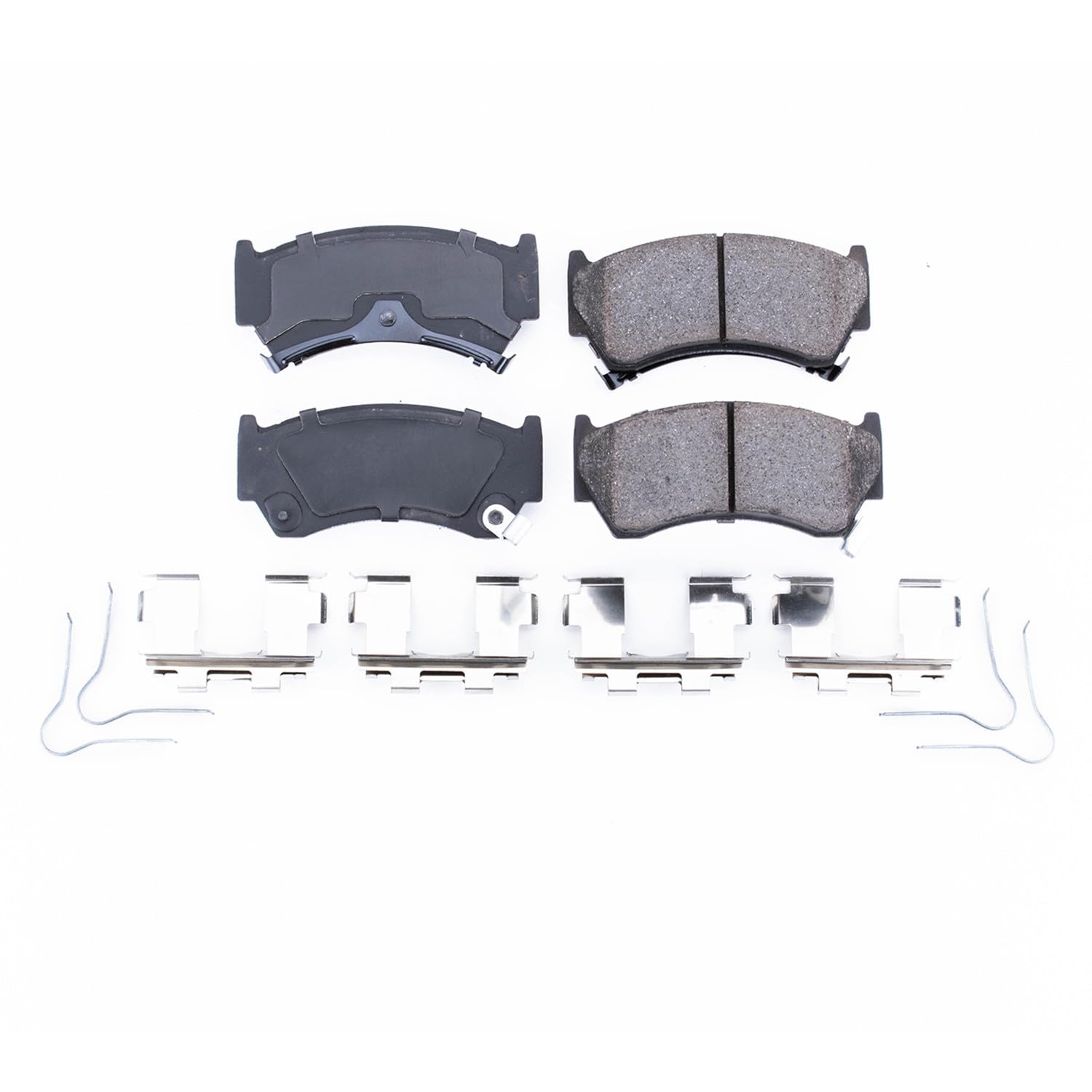 Power Stop Front Brake Kit For 200SX Nissan 1995-98 | Nissan Sentra 1995-99 - Ceramic Brake Pads With Installation Hardware, 17-668