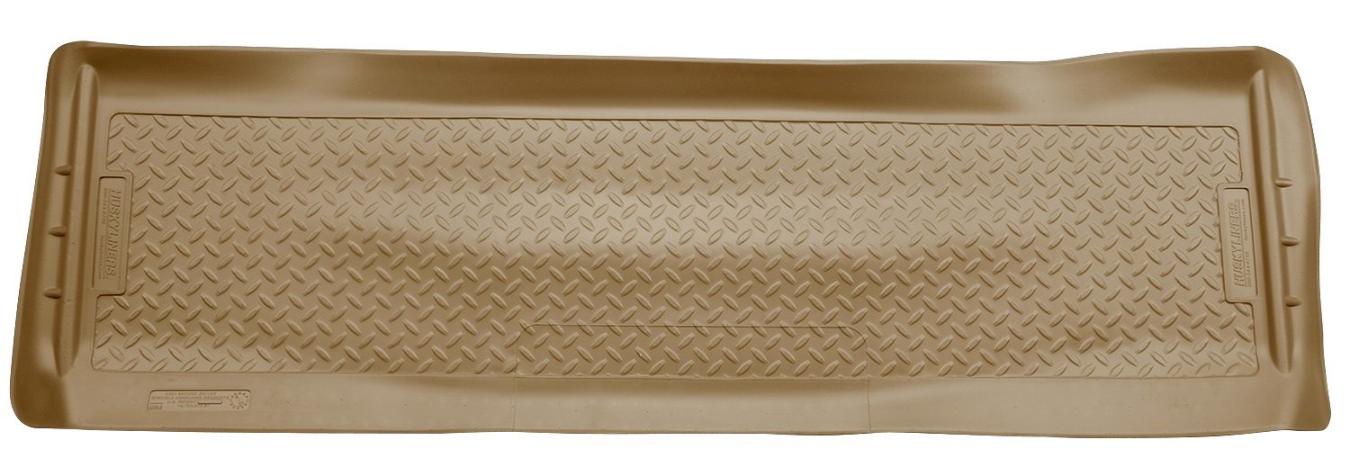 Husky Liners Second Seat Custom Fit Floor Liner for Select Ford F-150 Models (Tan)