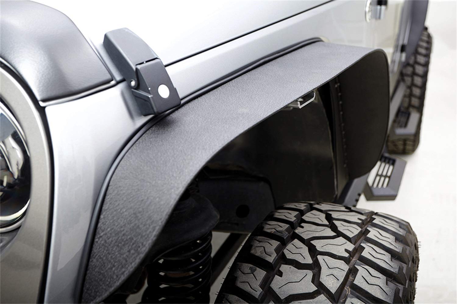 Trail Fender Flares Rampage | 4-Piece Set, Steel, Black | 867981 | Fits 2007 - 2018 Jeep Wrangler JK