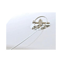 Stainless Steel Scott Drake Hood Pin Kit Compatible with 1964-1973 Ford Mustang, Model C5ZZ-16892-SSK