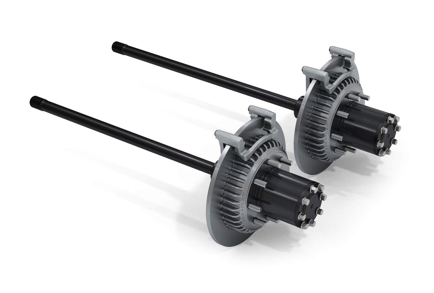 TeraFlex 8-Lug JK Rear Wide Full-Float Conversion Kit w/Performance Rotors - Non-Rubicon 35-Spline