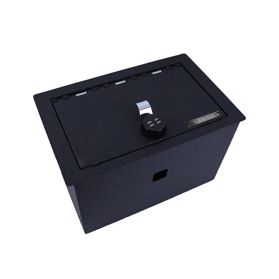 Center Console Safe Black Horse Compatible with 2015-2020 Chevrolet Suburban|2015-2020 Chevrolet Tahoe|2015-2020 GMC Yukon|2015-2020 GMC Yukon XL-ASGM05