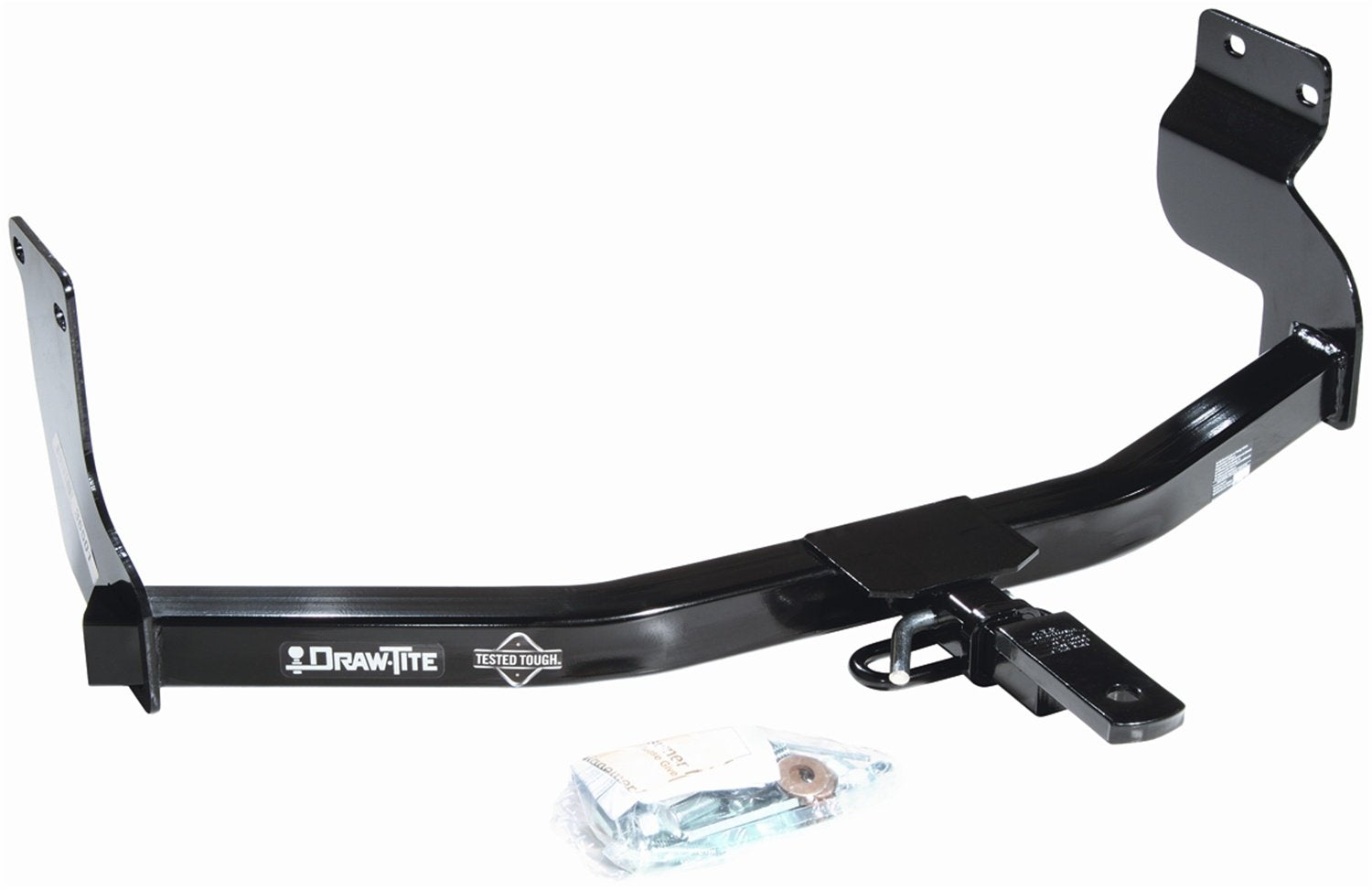 Class II Draw-Tite Frame Hitch with 1-1/4" Square Receiver Tube Opening, Black