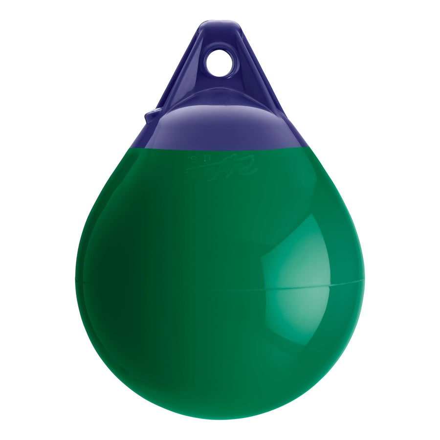 A-1 Standard Blue Ropehold Polyform Buoy - Forest Green