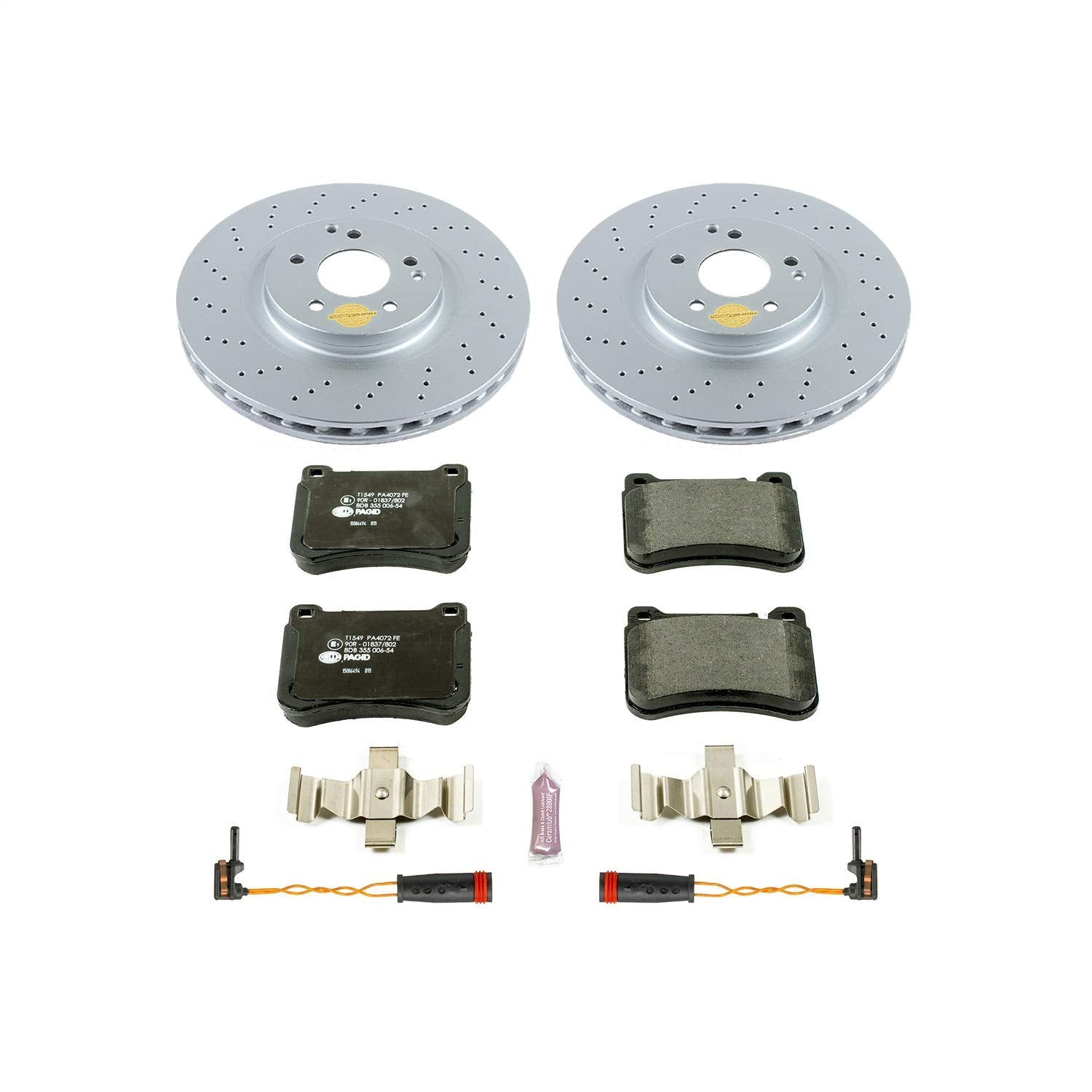 Euro-Stop Power Stop ESK2951 Front Brake Kit