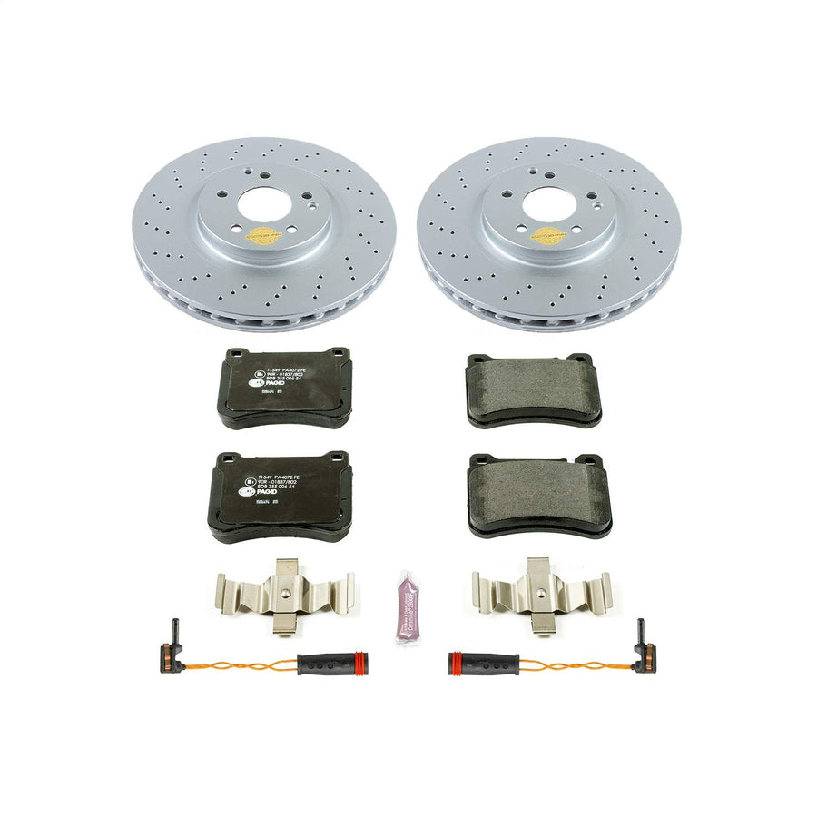 Euro-Stop Power Stop ESK2951 Front Brake Kit