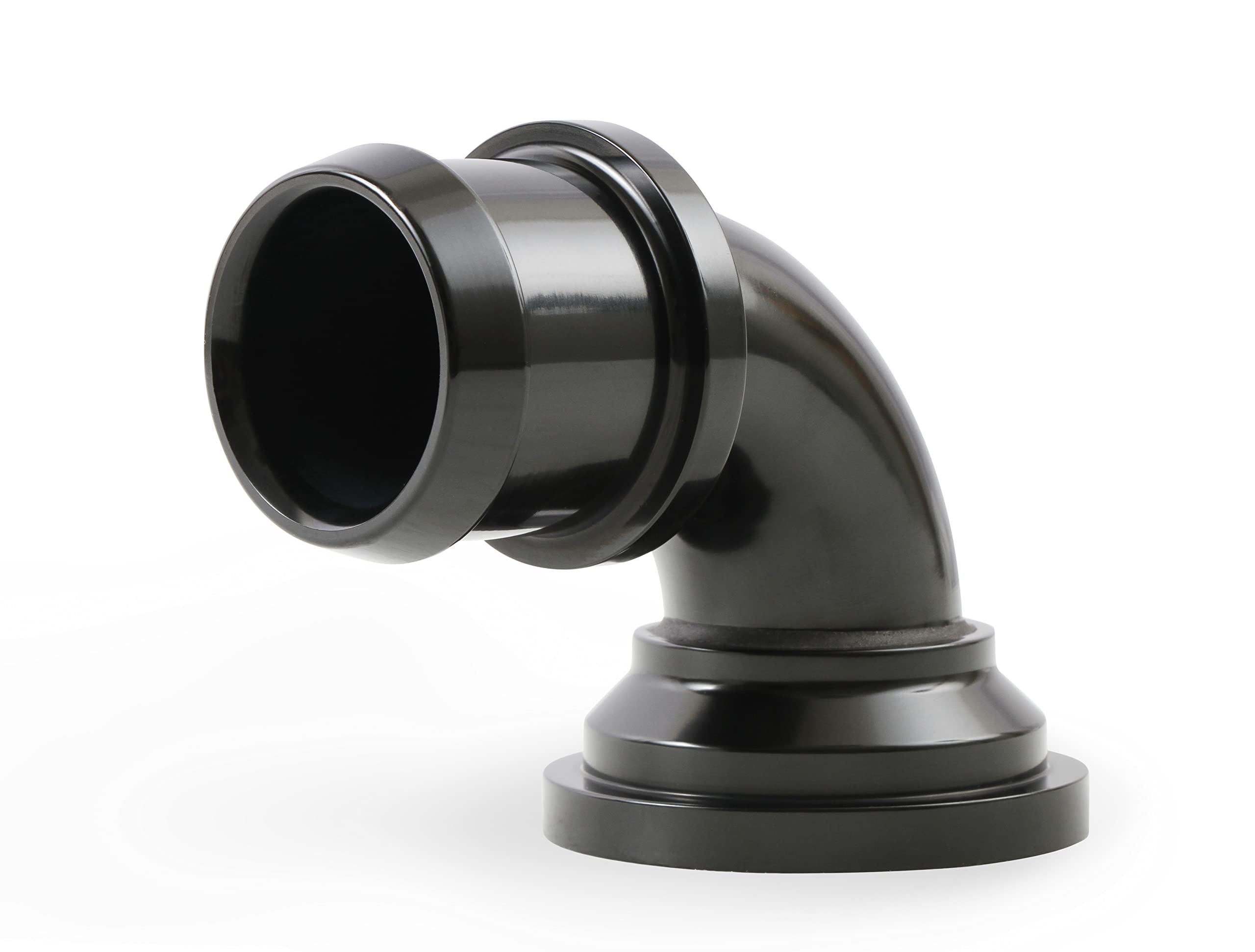 90 Degree Angle Holley 97-341 Water Neck Swivel Black