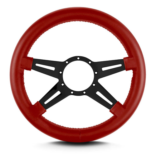 Lecarra Mark 9 95612 Black Thick Grip Bright Red Elegante