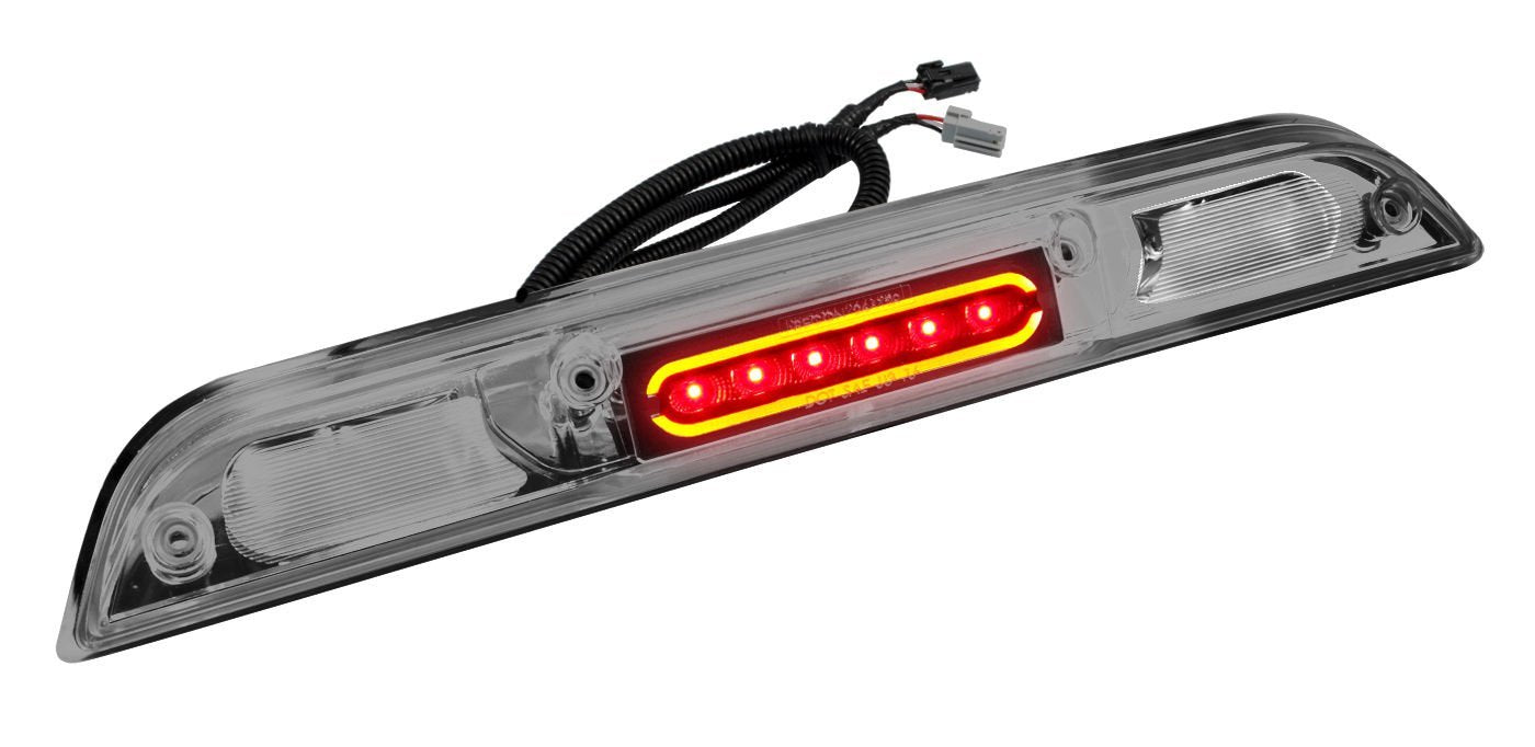Chrome Fiber Optic Led 3Rd Brake Light RECON ACCESS 264129Cl