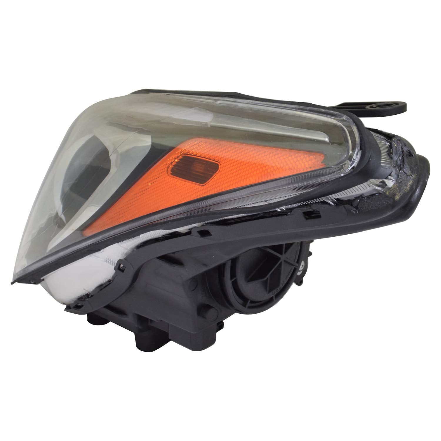 Left TYC Headlight Assembly Compatible with 2017-2018 Hyundai Santa Fe