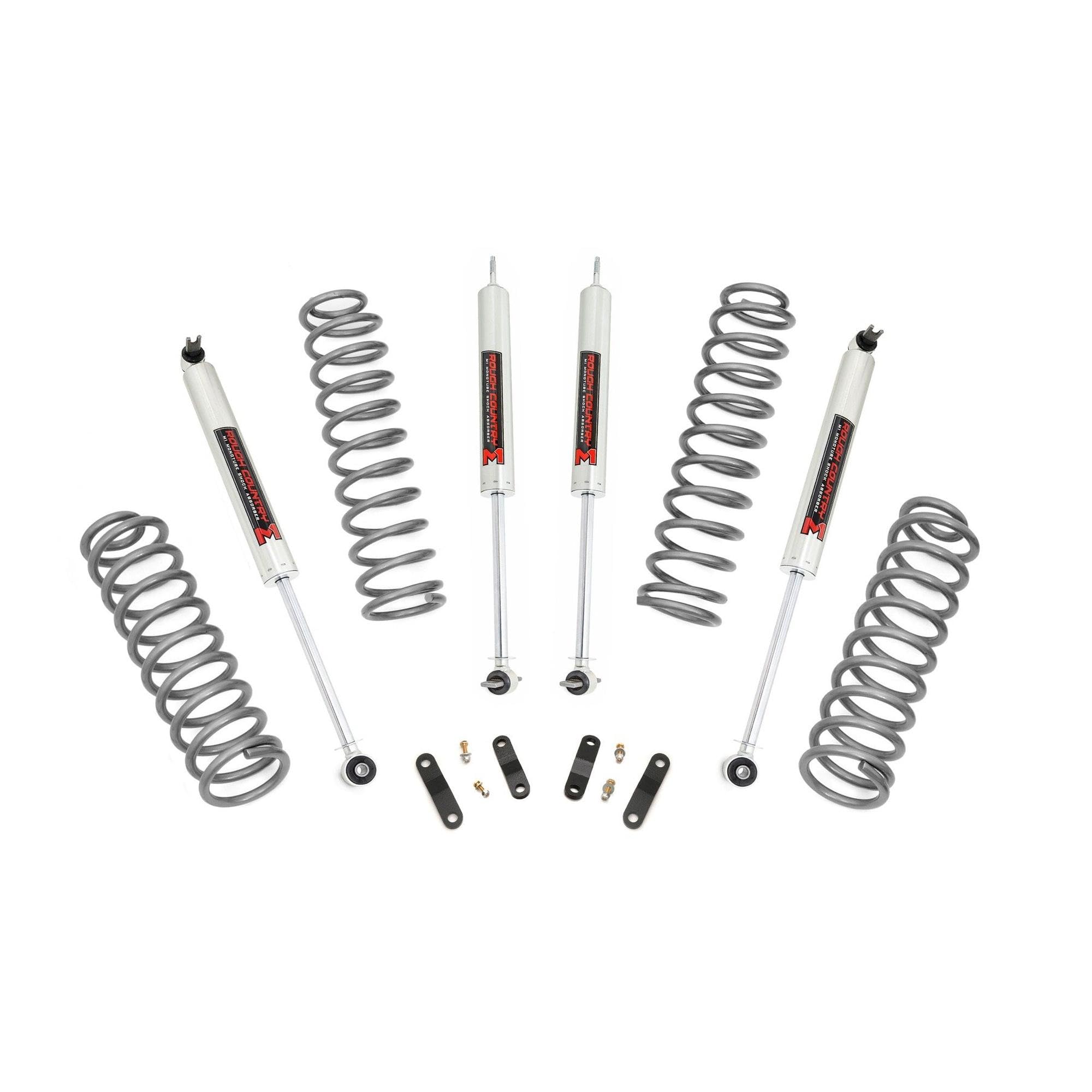 2.5" Lift Kit Rough Country for 2007-2018 Jeep Wrangler JK Unlimited - 67940