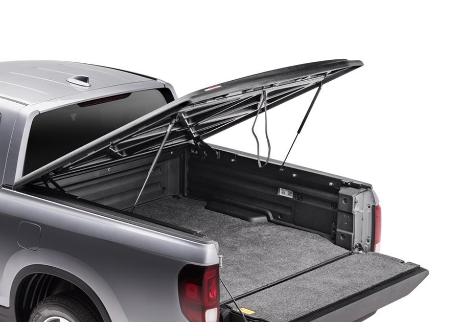 UnderCover SE RealTruck One-Piece Truck Bed Tonneau Cover | UC8016 | Fits 2017 - 2022 Honda Ridgeline 5' Bed (60")