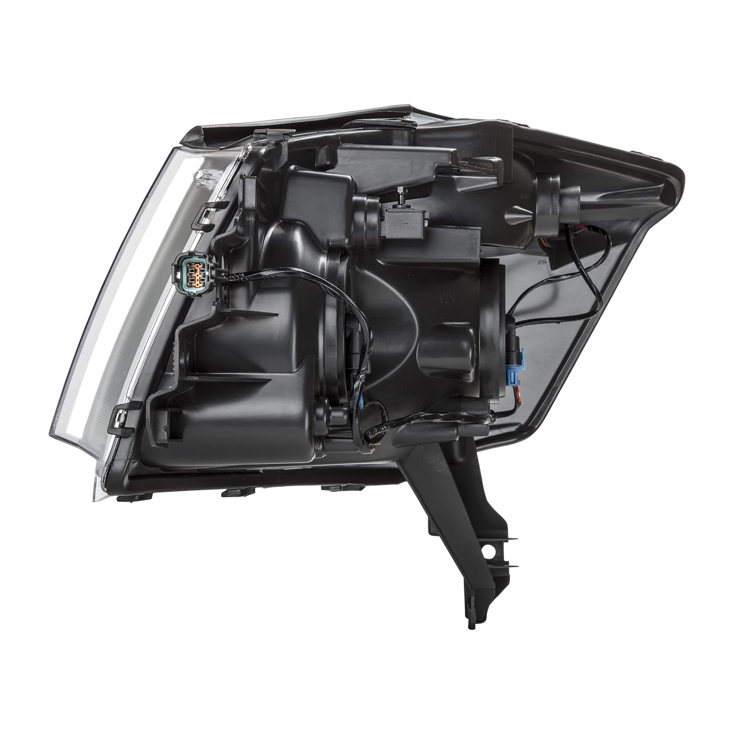 Right TYC Headlight Assembly Compatible with 2008-2014 Nissan Titan
