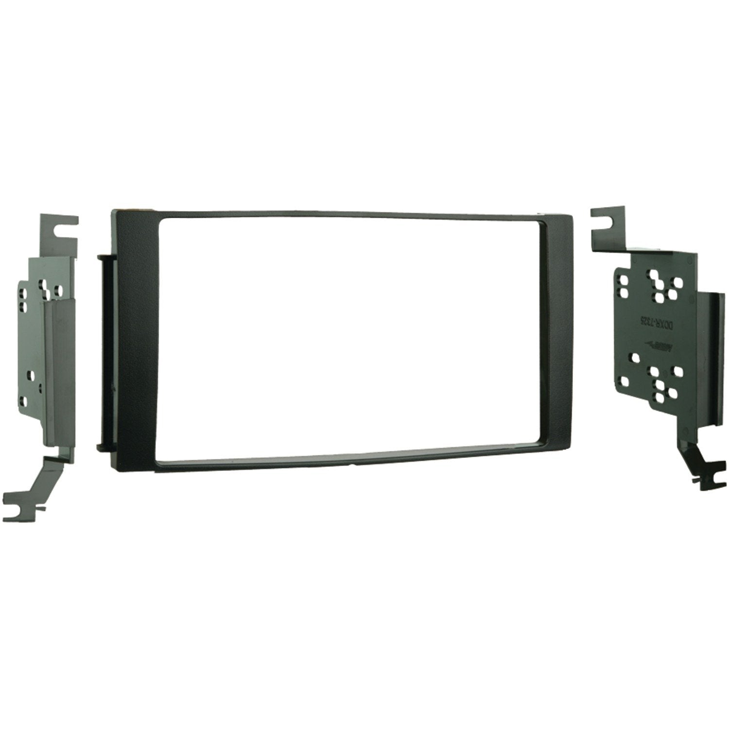Metra Electronics Car Stereo 95-7325B Double DIN Kit Radio Install Dash Combo for Santa Fe (Black)