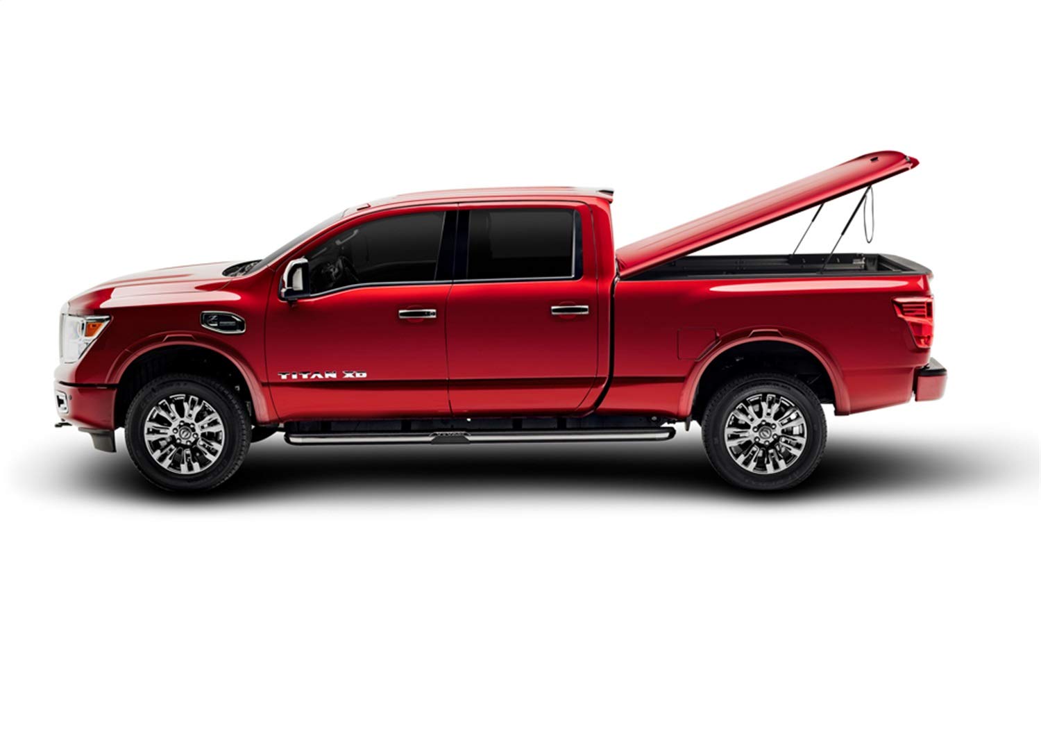 UnderCover UC5076S Lift Top Locking Tonneau Cover - Smooth- Titan XD 2016-2017 5'6" Bed