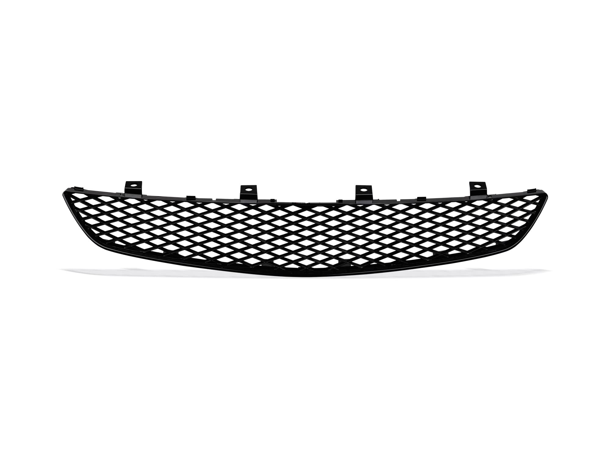 Mesh Front Hood Grille Armordillo USA 7149106 - Gloss Black Fits 2002-2005 Honda Civic EP3 SI Hatchback