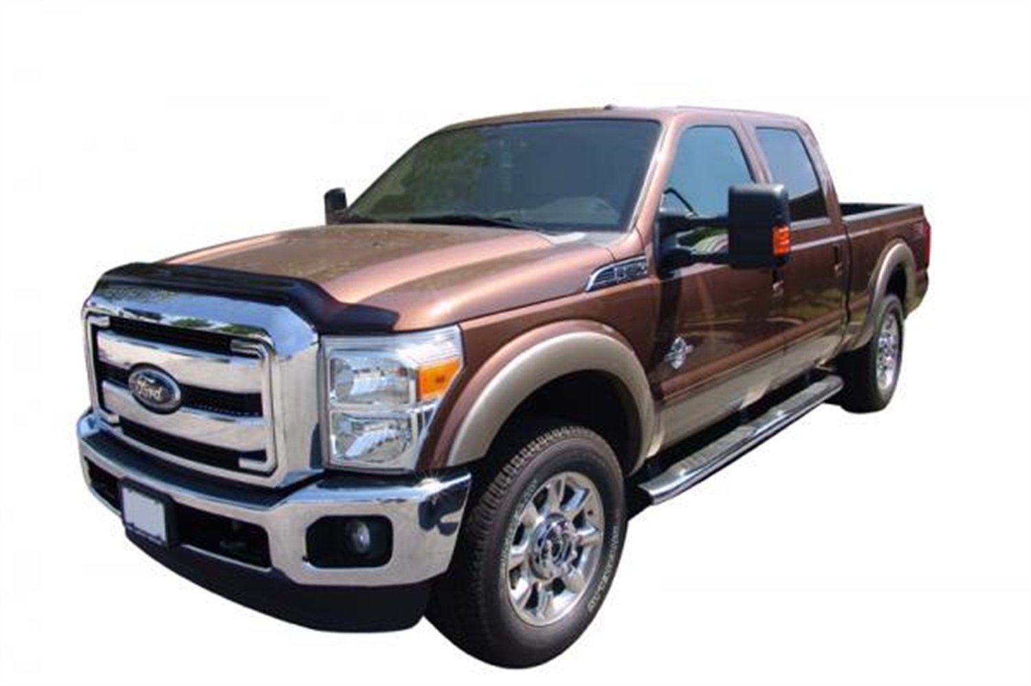Bugflector Hood Shield Auto Ventshade [AVS] | 1991 - 1996 Dodge Dakota, High Profile, Smoke, 1 pc. | 23095