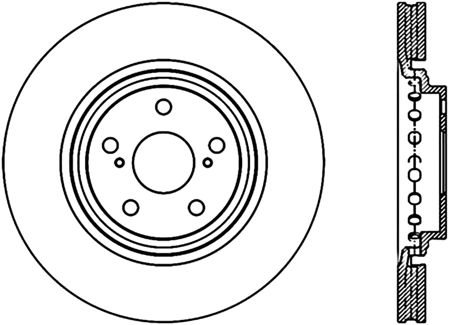 CryoStop Rotor Stoptech 120.44158CRY