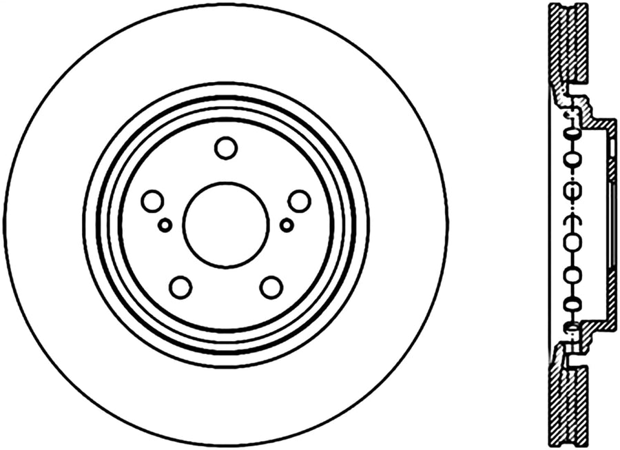 CryoStop Rotor Stoptech 120.44158CRY